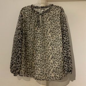 Plus 2x Patterned Blouse